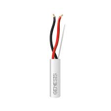 18/2 STRANDED SHIELDED WIRE WHITE 500FT